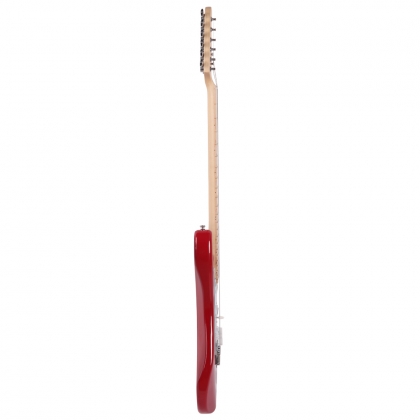 Affordable & Great Electric Guitars for Beginner Starter Glarry GST Rosewood Fingerboard Electric GuitarBagShoulder Strap Pick Whammy Bar Cord Wrench Tool Red 
