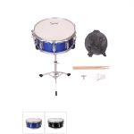 AUTOKOLA Music Lover 14 x 5.5 Snare Drum Poplar Wood Drum Percussion Set with Snare Stent Drum Stand 3-7 Days Delivery 