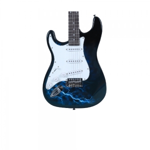 Glarry left deals handed electric guitar