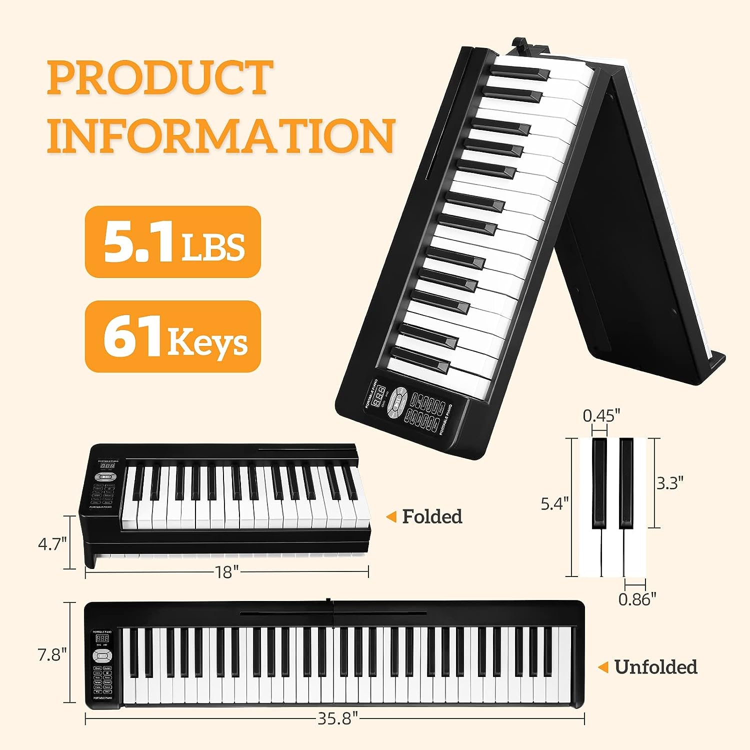 Glarry Keyboard Pedal Damper Pedal Foot Switch for Electronic Piano  Keyboard Black - Glarrymusic