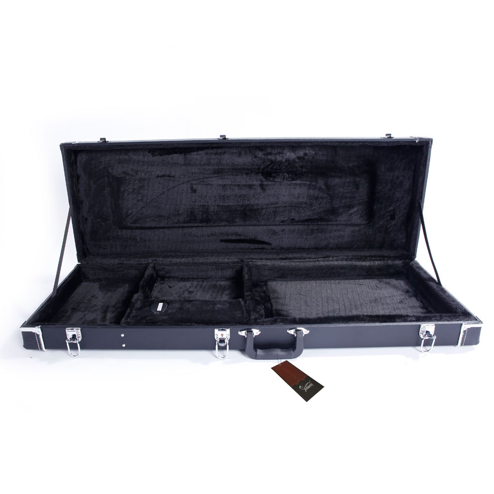 Electric Guitar Case,High Grade Elegant Hardshell Guitar Carrying Case Lockable with Key 